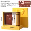 A5 Custom Strap Diary Notebook with Logo in Gift Box