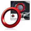 ALWIP TOYOTA 90 Series NOAH/VOXY Noah/Voxy [Designed for Vehicle Specifics] Starter Ring, Aluminum Cover, Garnish (Red/RED)