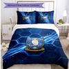Sheffield Wednesday Football Printed 3 Pieces Bedding Set, Comfortable Skin Friendly Bedroom Duvet Cover Set