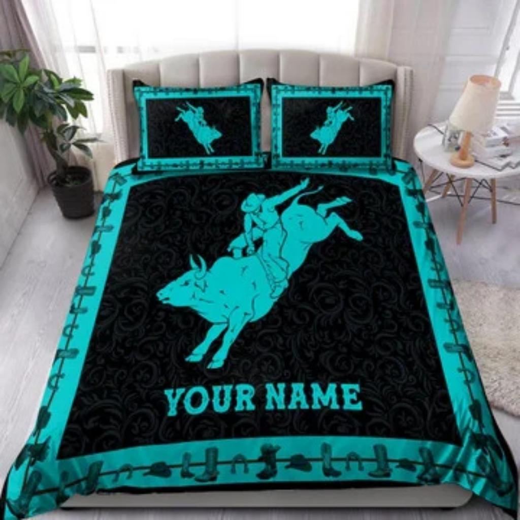 Schildkröten-Paar Unterwasser Braun Benutzerdefinierter Name Bettwäsche-Set Tmarc Tee Bettwäschebezug Anzug Heimtextilien