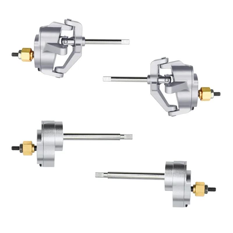 Aluminum Straight Axles Change To Portal Front Rear Axles For 1/18 RC Crawler TRX4M Ground Clearance+8.1MM DIY Kit