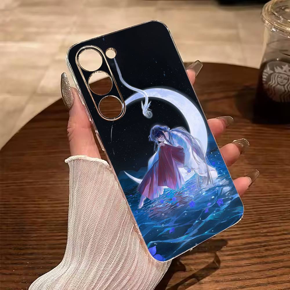 

Half-Demon -nuyasha Phone Case For Samsung Galaxy A71,A70,A52,A51,A40,A30 Transparent Cover Samsung a31