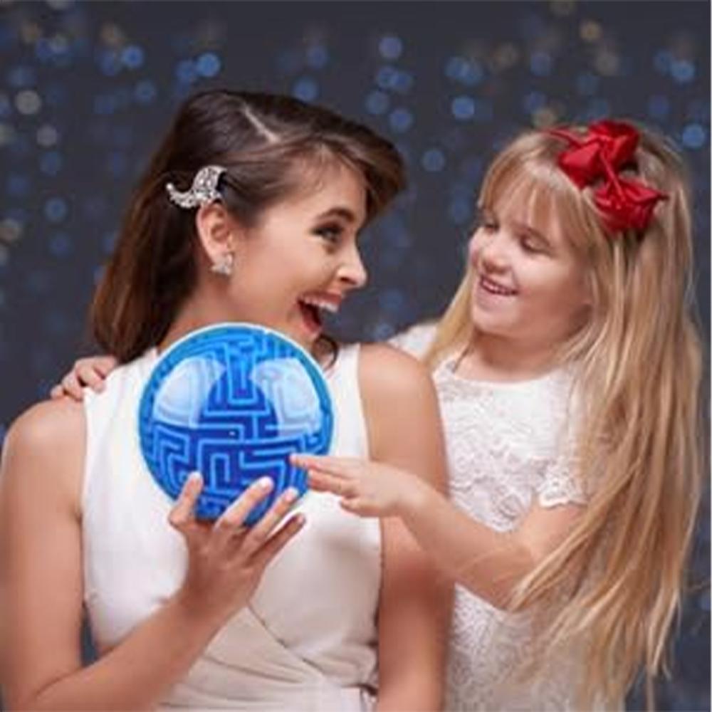 3D Gravity Memory Sequential Labyrinth Ball Puzzle Toy Gifts for Children Adults - Medium Challenges Game Lovers Tiny Balls Brain Teasers Game