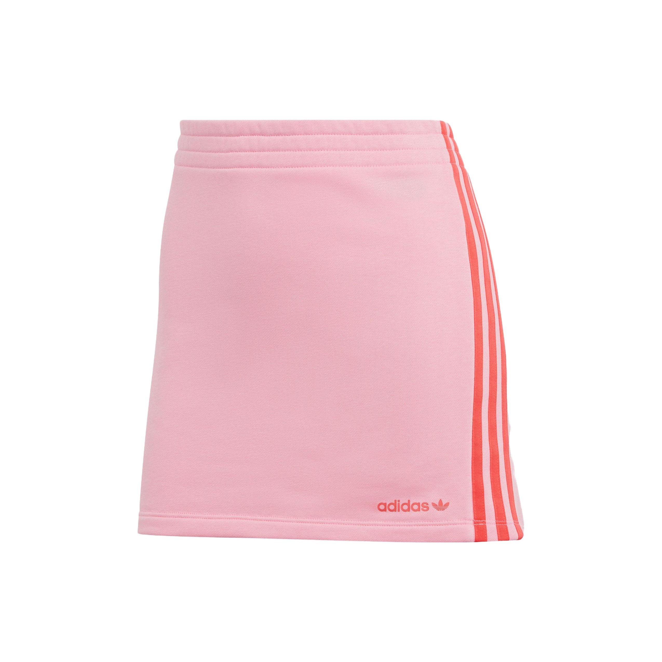 Adidas Originals Island Club Mini Skirt Slim Fit Semi Pink Glow Women IT8167 M