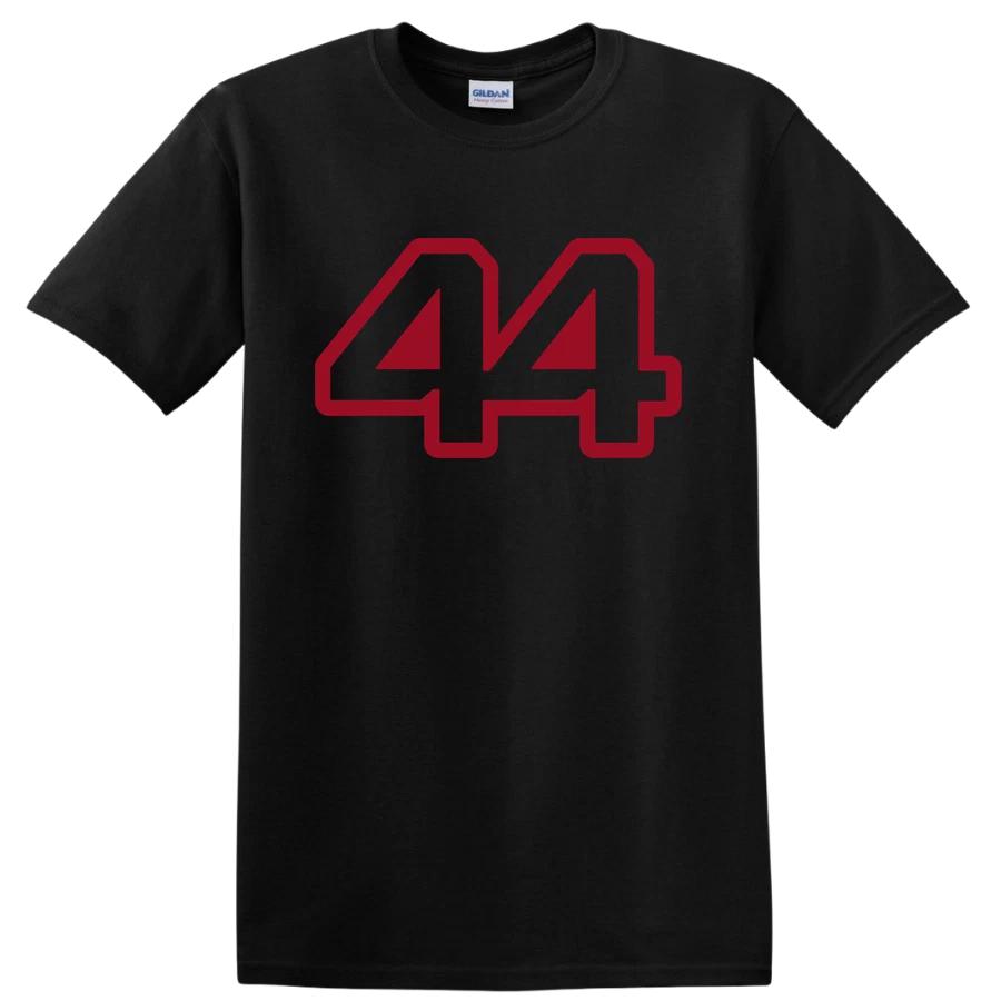 44 Graphic Design T Shirt for Fans of Numbers and Sports, Casual Tee