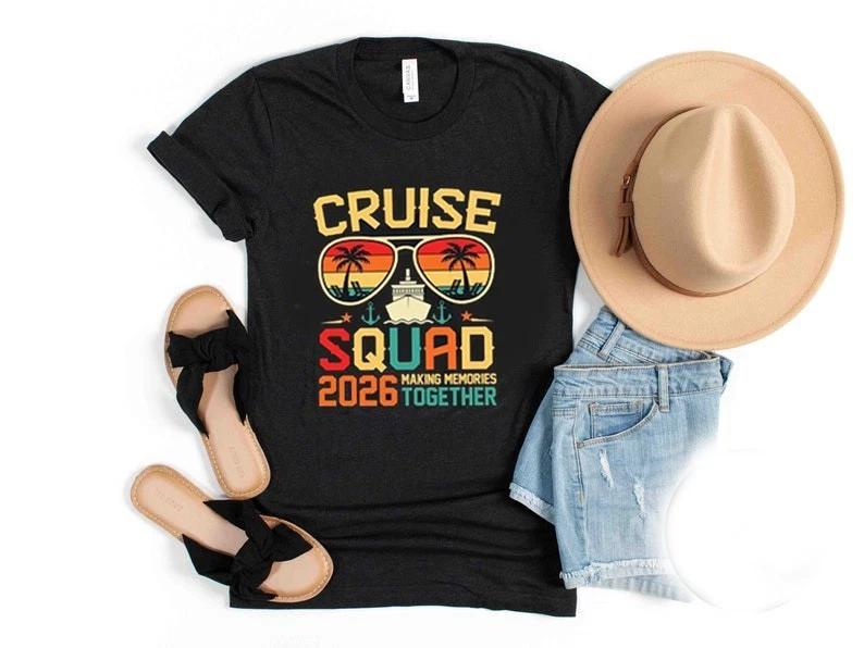 Handmade Cruise Squad 2026 Shirt Family Vacation Tee Tourism 2XL