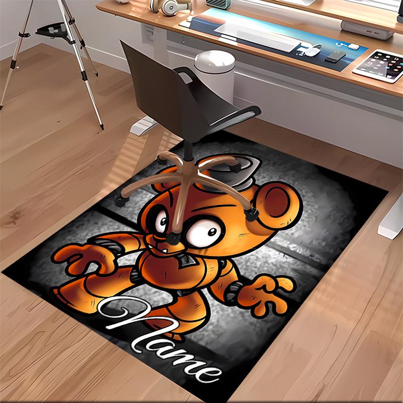Custom personalization Five Nights at Freddy's Print Area Rug - Soft, Washable Non-Slip Indoor Mat,Living Room,Home&Office Decorative Rug