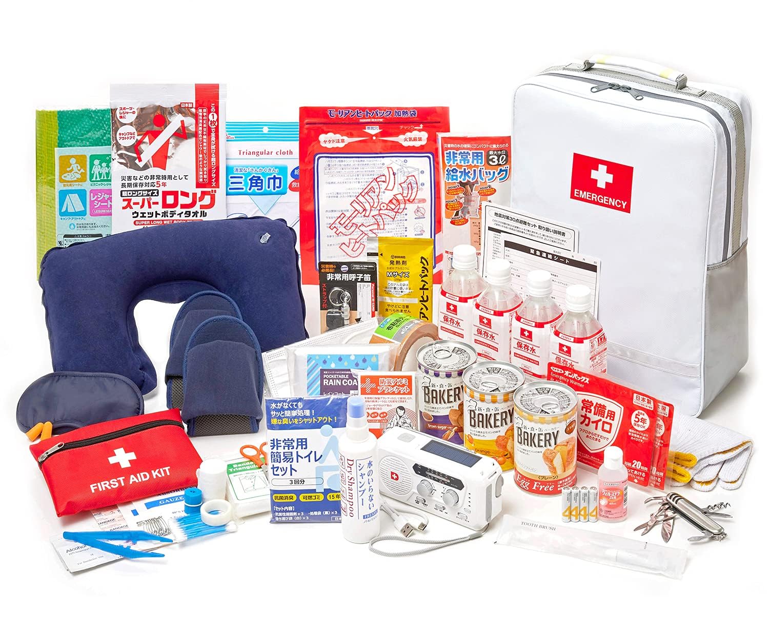 Disaster Preparedness Supervised by a Disaster Prevention with a Proven Track Record of Use in Areas Earthquake Preparedness A complete emergency белый