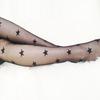 Spring and Summer Jacquard Pantyhose Sexy Breathable Women Star Printed Stockings