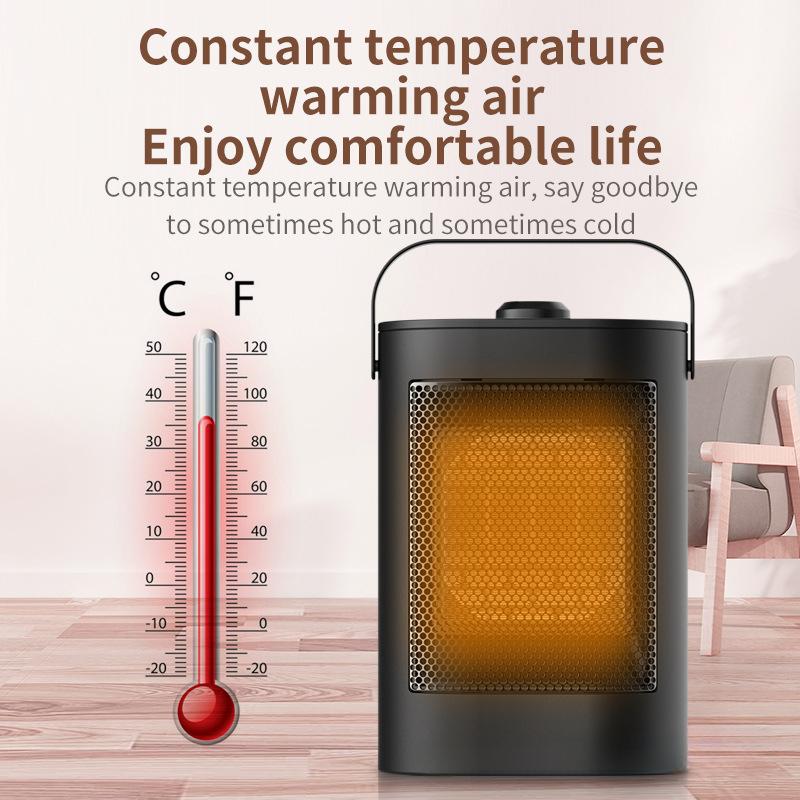 Energy Saving Indoor Portable Fan Heater Vertical Household 1500w Electric PTC Ceramic Mini Fast Warmer Fan Heater for Office