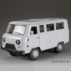 1:18 ROSJA UAZ TRAVELER VAN Model Samochodziki Metal Diecast UAZ HUNTER Pojazdy terenowe Dźwięk Światło Drzwi Otwierane dla Chłopców Prezenty