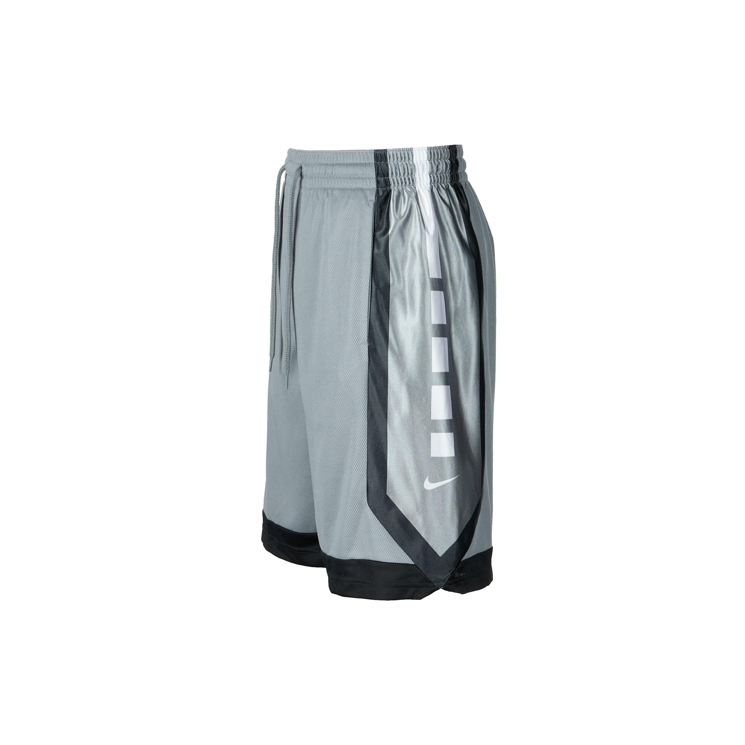 Nike Dri-FIT Elite Basketball Shorts Grey Men s DH7142-065 M