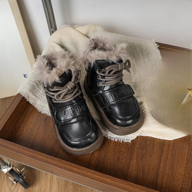 Autumn and winter  bread shoes, children's cotton boots