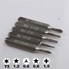 Non-Slip Impact Batch Head S2 Zinc Zinc Alloy Steel Ph2 Screwdriver Bits Set  Mobile Repair
