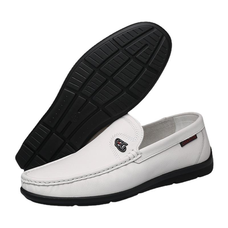 Old man head beanie shoes men's shoes fashion personality white shoes board shoes men's casual hollow shoes men BJ0A1661