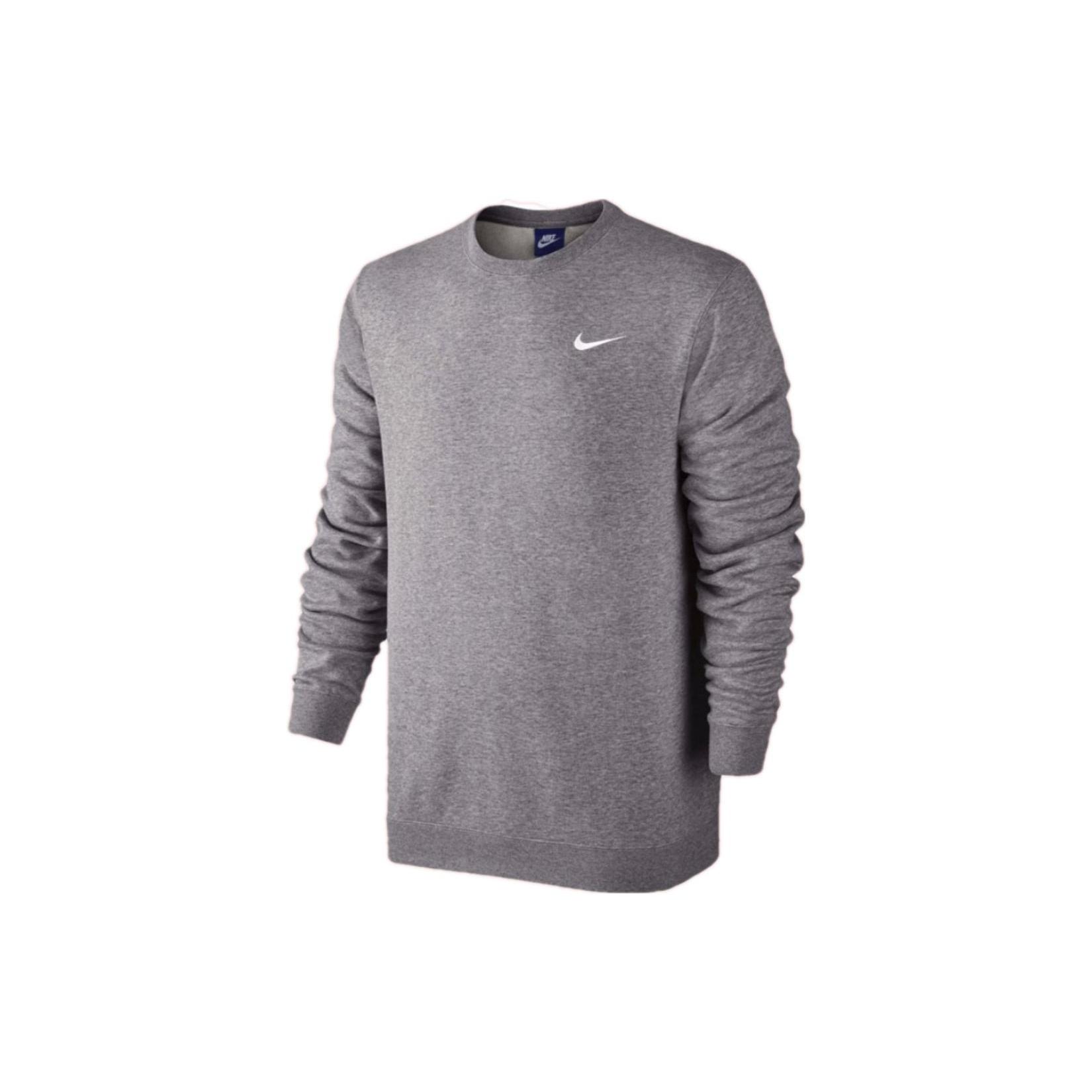 Nike Swoosh Crew sweatshirt  Grey  Men s 916609-071 M