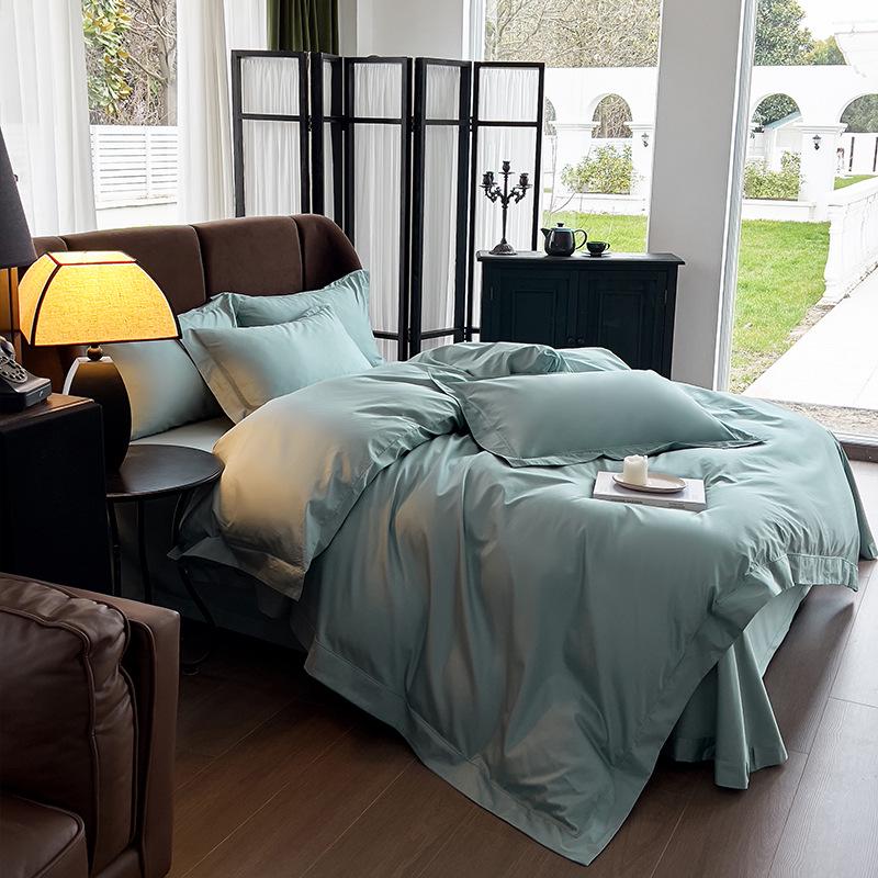 A-Class 50x50 Double-Strand Long-Staple Cotton Sateen Single Bed Sheet, Custom Sizes Available.