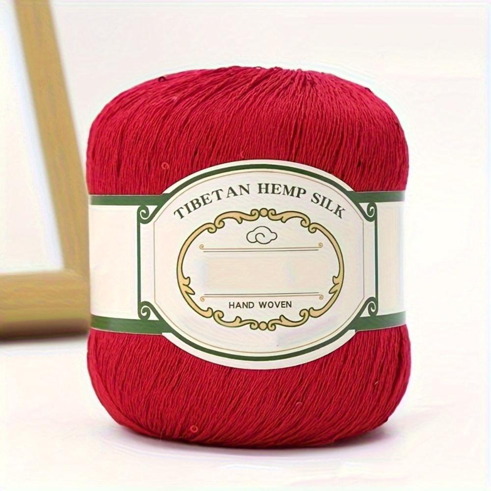 2pcs Yarn for Crocheting and Knitting Short Sleeve Tops Hollow Shawls