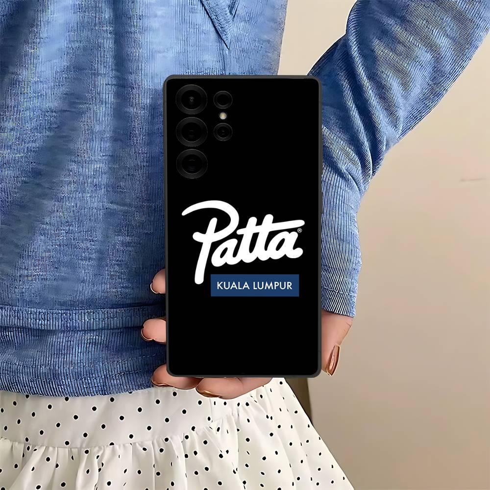 

Fashion P-Patta Phone Case For Samsung S 24 Fe 25 Ultra Plus 20 Lite 21 30 22 23 24 22 Ultra 5G Fundas Samsung S23 Plus 5G