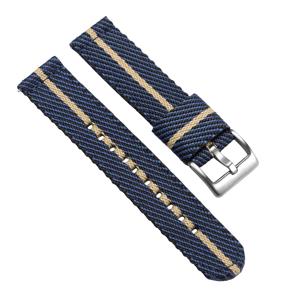 

20 мм 22 мм Нейлоновые парусиновые ремешки для Tudor для Omega Ремешок для часов Тканый тканевый браслет Мужской военный спортивный браслет с быстрой застежкой 20mm