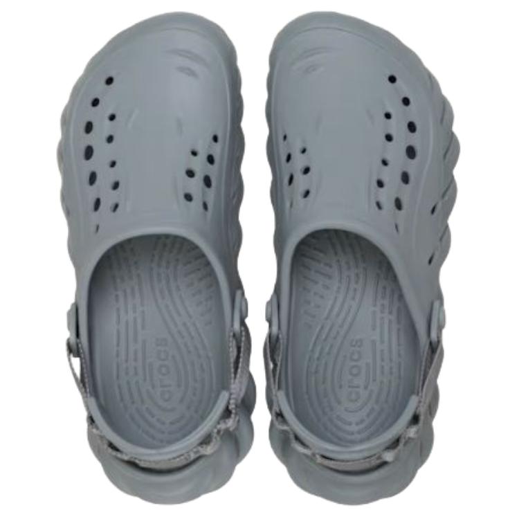 Crocs Echo Clog EVA Clogs Unisex Gray 207937-0Z3
