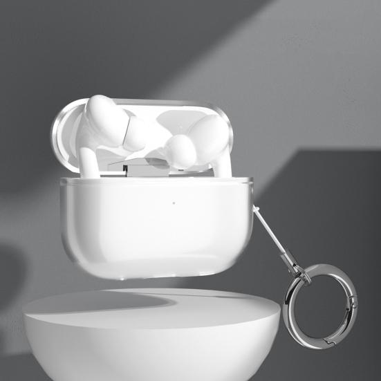 Earbud Protective Case for AirPods Pro 3 Charging Case Portable Shockproof Wireless Earphone Clear TPU Cover Protector Shell Skin