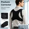 Correcteur de Posture Dorsal Invisible Entraîneur Bretelle d'Épaule Ajustable Maintien Droit Support de Clavicule pour Hommes Femmes Adultes Enfants