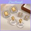 Modern Stainless Steel Geometric Earrings For Women Fashion Jewelry Gift