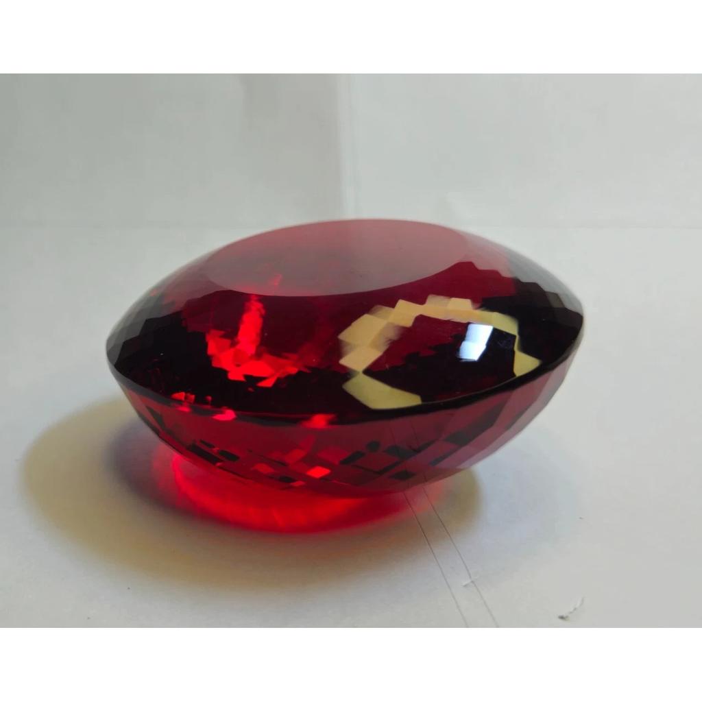 Natural Red Topaz 749.85 Ct Round Cut Certified Stunning Loose Gemstone