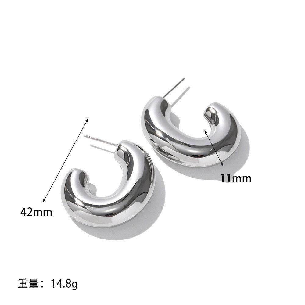 Vintage Gold Circle Screw Thread Hoop Earrings for Women, Minimalist Textured Ear Cuffs, Dainty Small Hoops, Trendy Jewelry Gift
