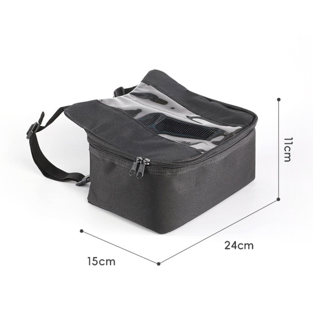 Universal Large Capacity Mountain Bike Bag Waterproof Viewing Window Bicycle Front Bag Electric Scooter Bag