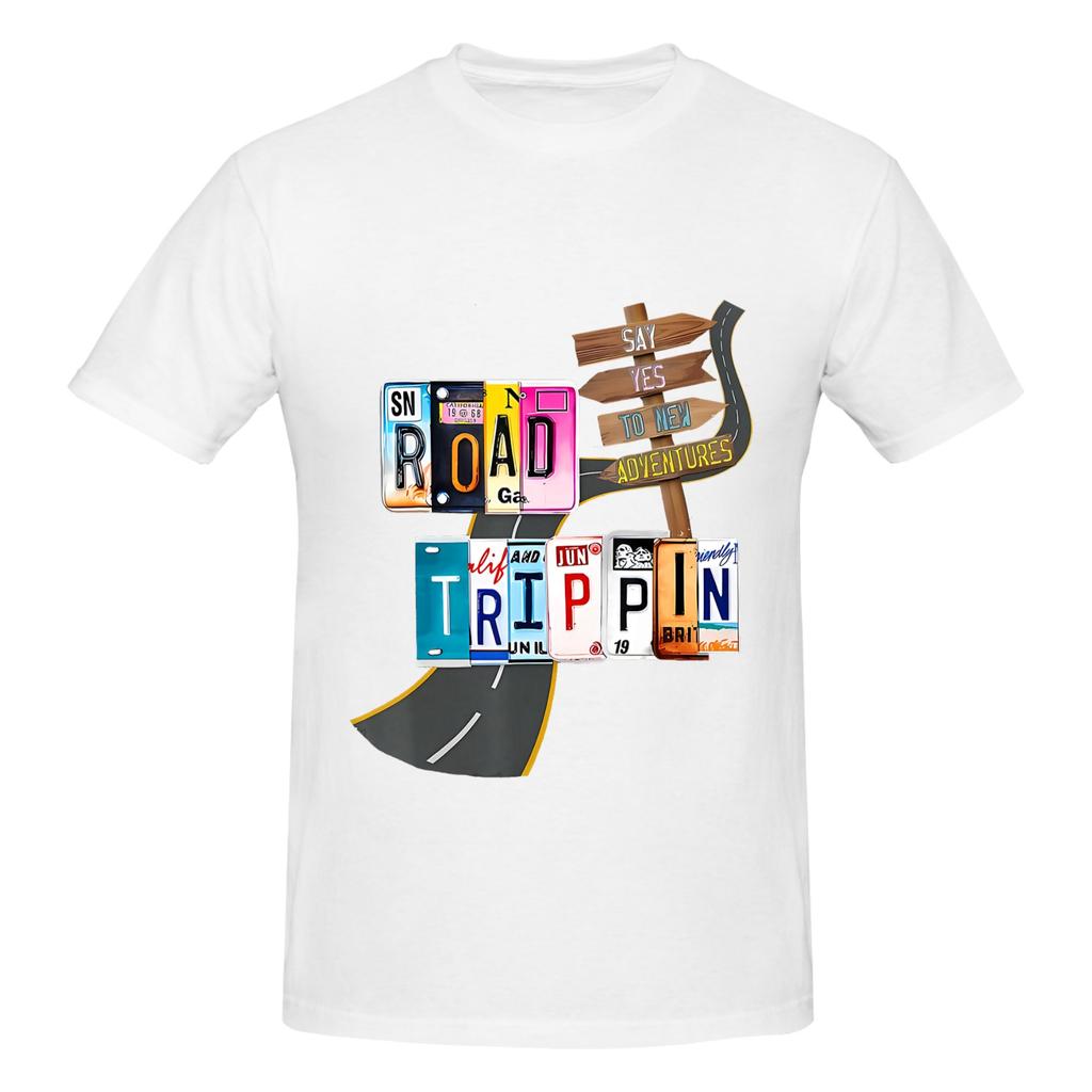 1 Piece Adventure Gift Graphic 100 Cotton Tshirt Road Trip Tops Tees For Unisex