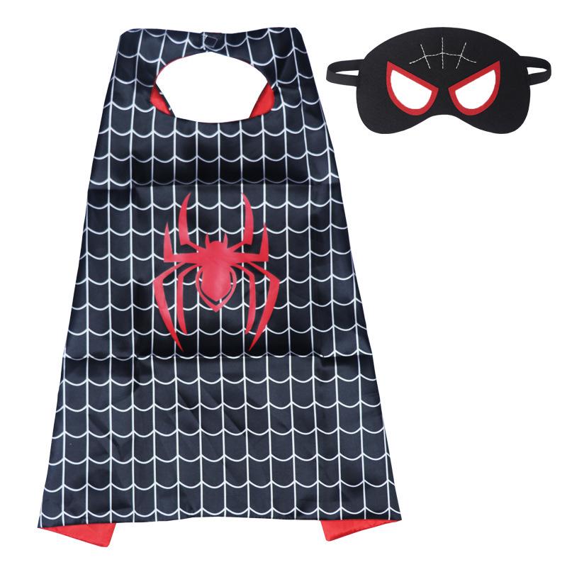 Children's Day Hero Capes: Adult Spider-Man, Superman, Captain America, Batman, Iron Man Cloaks