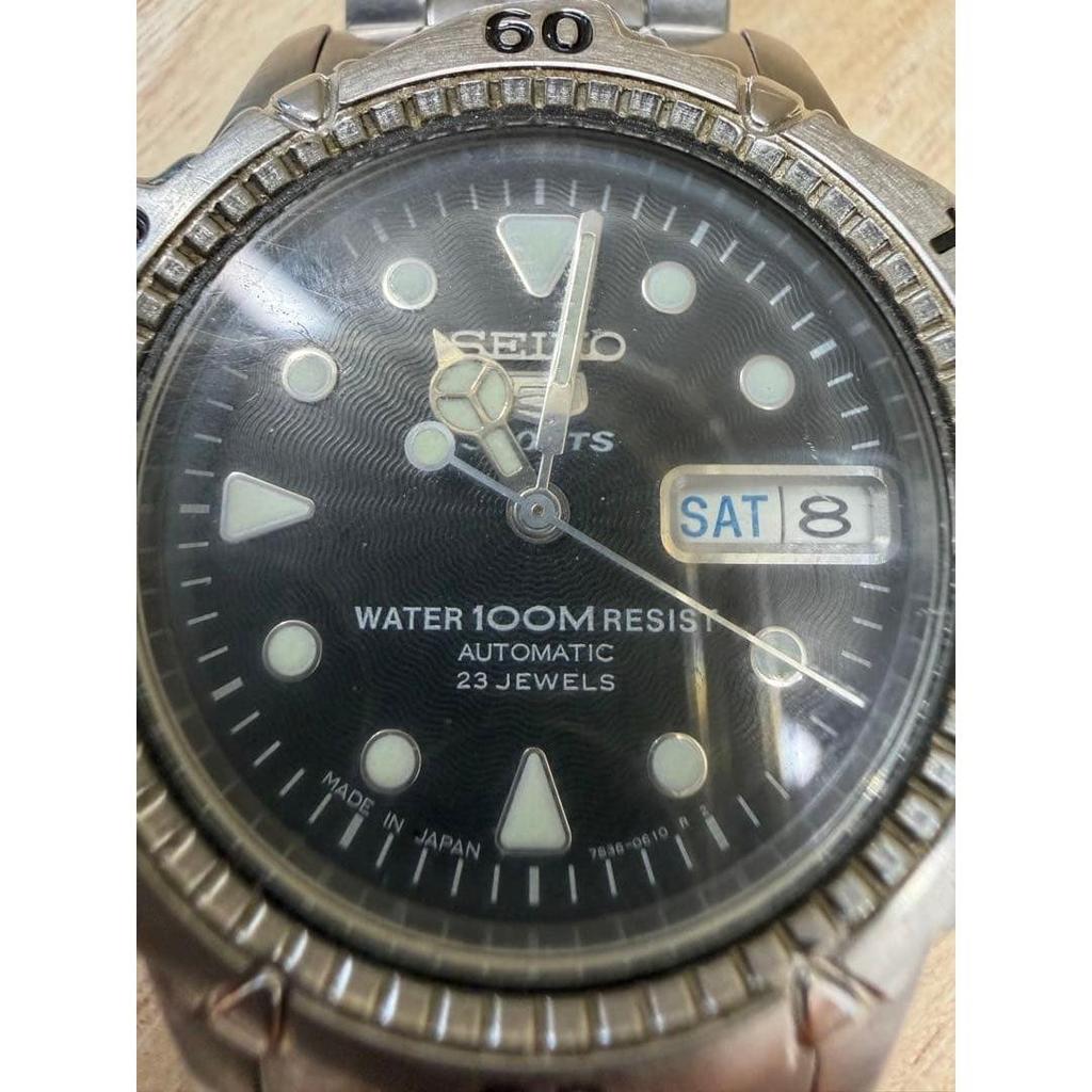 Used SEIKO 5 SPORTS Automatic Watch Working Item