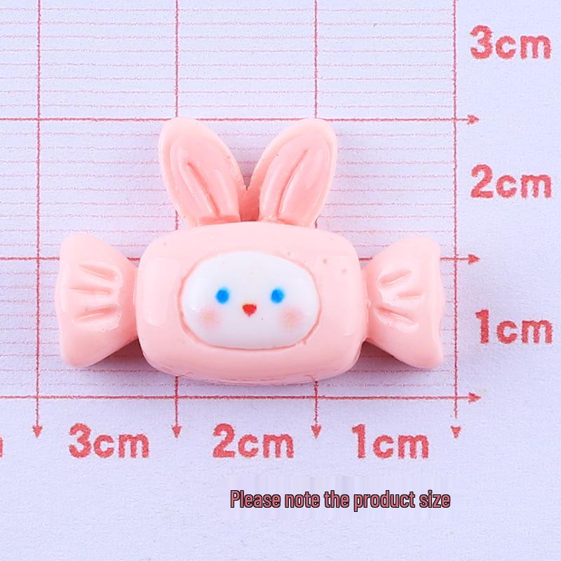 Handmade Cute Rabbit Resin Charms for Crocs Accessories