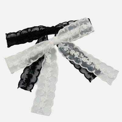 J.Lauren Blumen-Spitzenband Auto Haarspange H01411