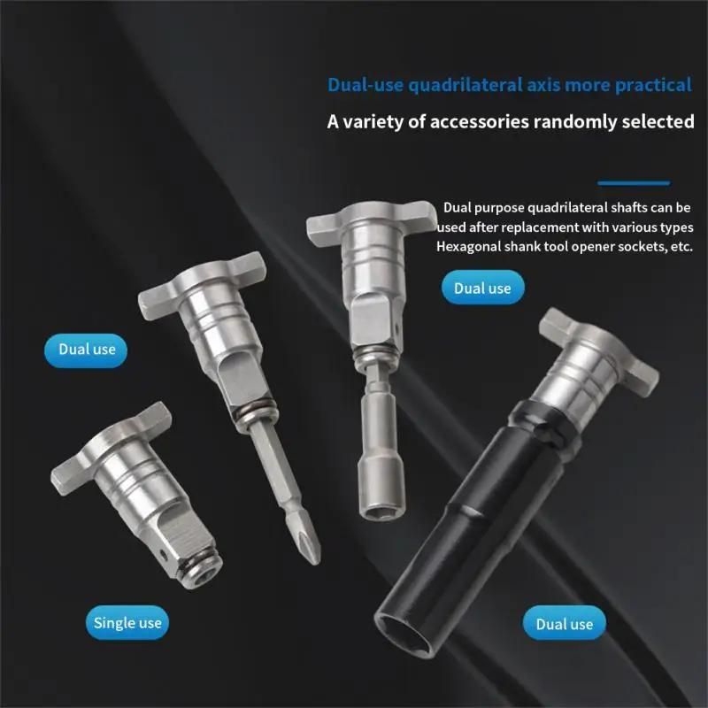 Accessori Albero Chiave a Impulsi Elettrica Senza Spazzole 18V Per Bussole Punte Trapano Foro Singolo Doppio Uso Adattatore Parti Utensili Elettrici