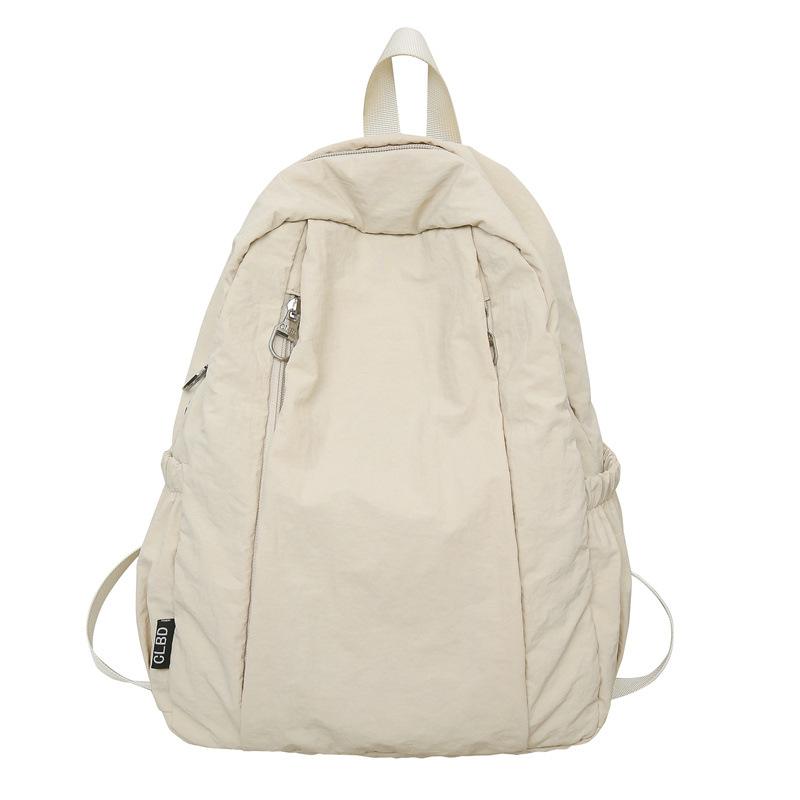 Schoolbag men's and women's school bags ins wind retro backpack Japanese Harajuku high school college students simple versatile backpack