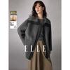 Women's 100% Wool Double-Sided Lapel Coat