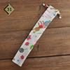 1pc Eco Friendly Canvas Drawstring Pouch Japanese Style for Chopsticks Spoon Straw Home Kitchen Travel Organizer