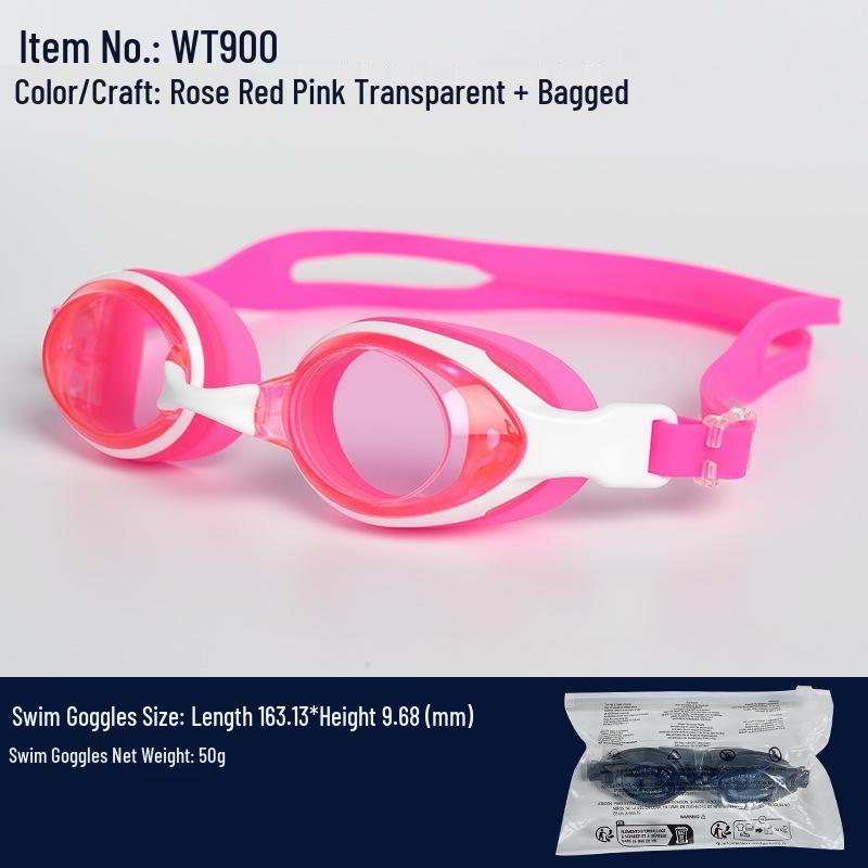 High-Definition Unisex Racing Goggles - Anti-Fog, Waterproof Swim Gear for Adults