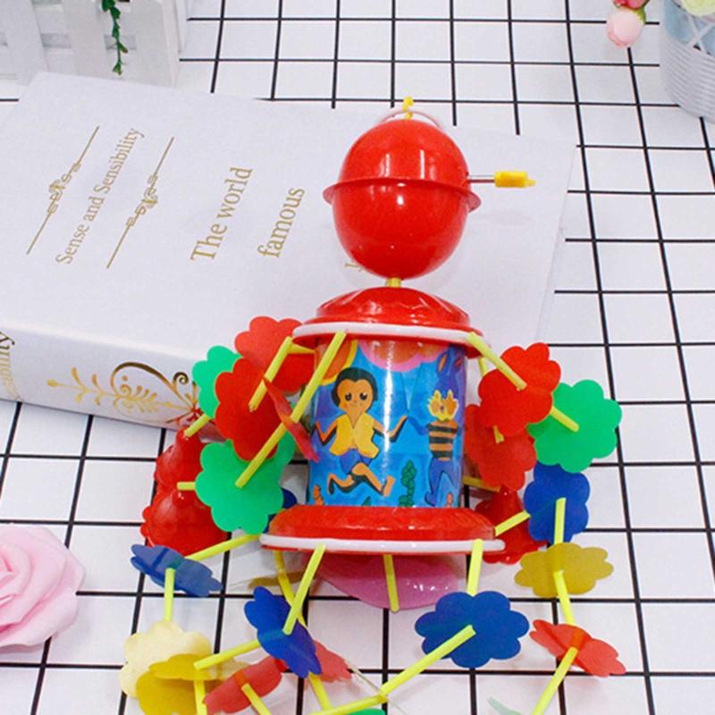 Crib Mobile Rattle Stroller Hanging Wind Chime Toy for Baby Infant Travel Ring Toy for Car for Seat High Chair Decoratio