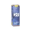 Anches clarinette basse - vandoren - v21 - bte de 5 - force 3.5
