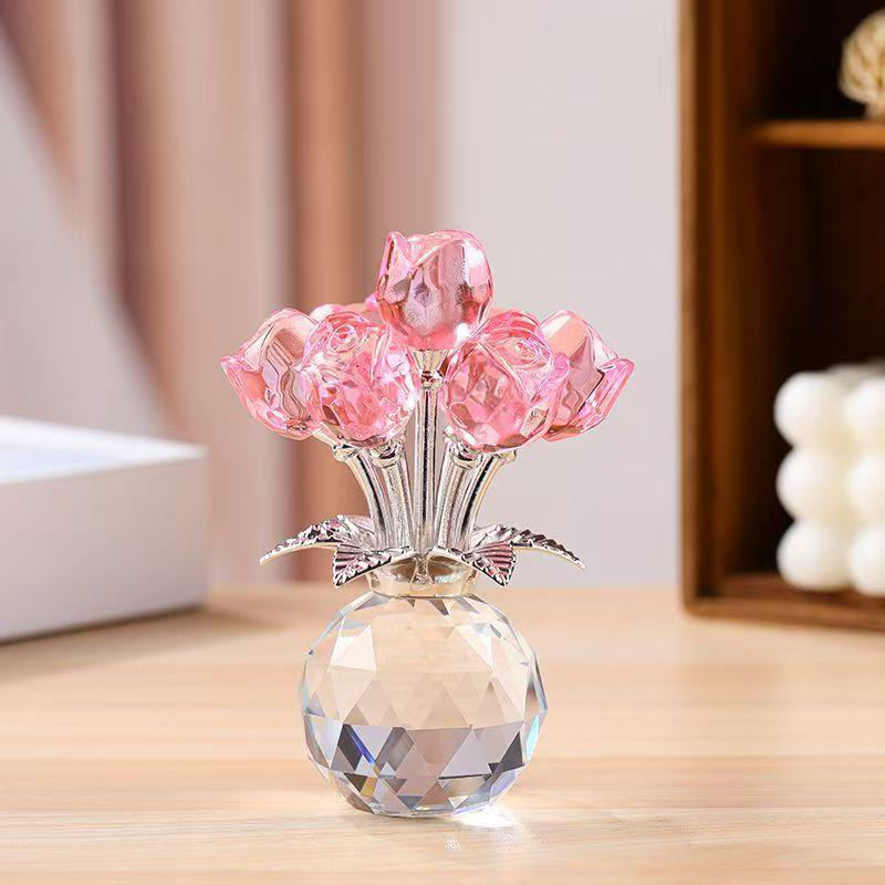 Eternal Crystal Rose: Exquisite Valentine's & Women's Day Gift for Her