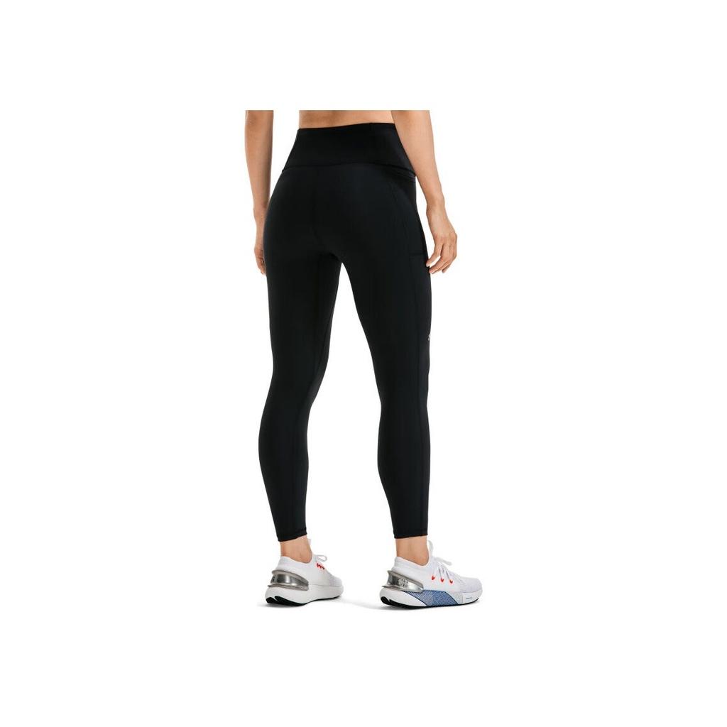 Under Armour Solid Color Training Compression Capri Pants Women Bottoms Black 1372120-001