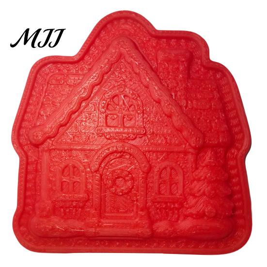 Festive Pattern Embosser Christmas Mini Pie Mold, Plastic Hand Press Kitchen Gadget for Cookies Durable Decorative Bakeware Pastries And Fondant Tool