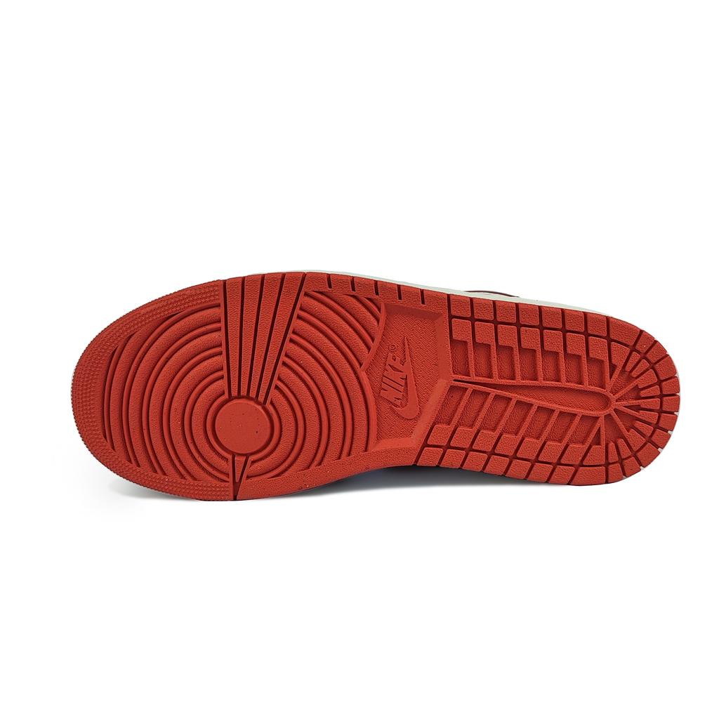 Jordan Air Jordan 1 Abrasion Resistant Low top Vintage Basketball Shoes Men's Red White FJ3459-160(Team352-)