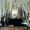 Halloween Hanging Skeleton Ghost Decor Outdoor Scary Prop Haunted House Escape Room Door Decoration