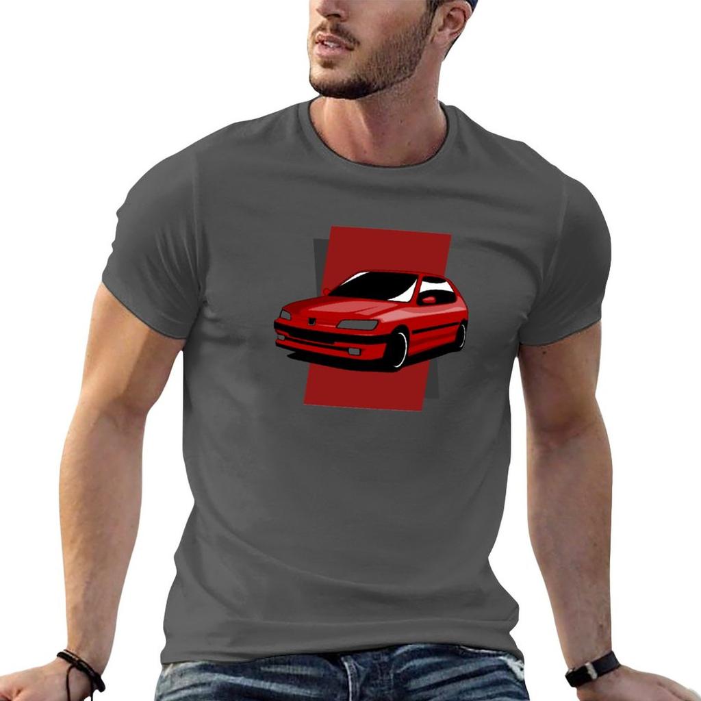 New Minimalistic 306 GTI T-Shirt Blank T Shirts Anime T-shirt Custom T Shirts Kawaii Clothes Mens T Shirts Pack