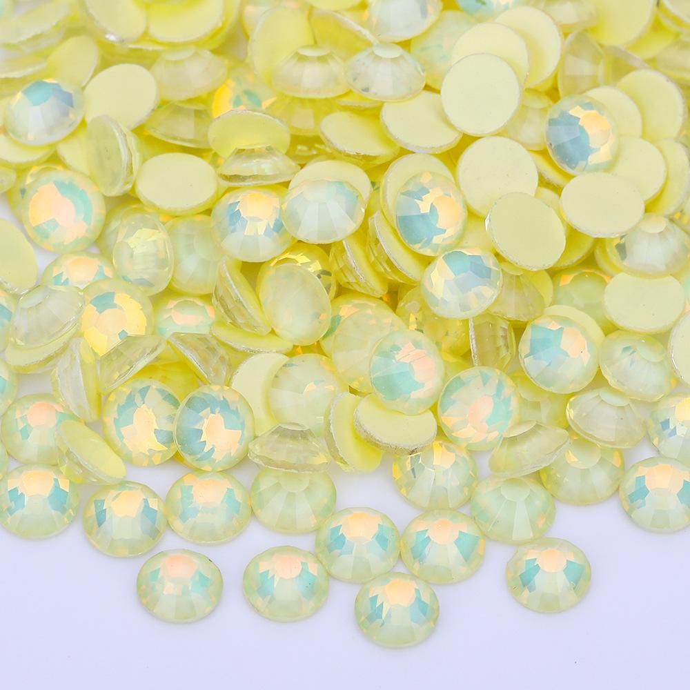 Weichen Y Fluorescent Protein Drill, Flat Bottom Drill Glass Rhinestone Neon Light Diy Luminous Nail Art Jewelry Nail Drill